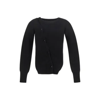 Jacquemus Cut Out Detailed Knitted T-Shirt