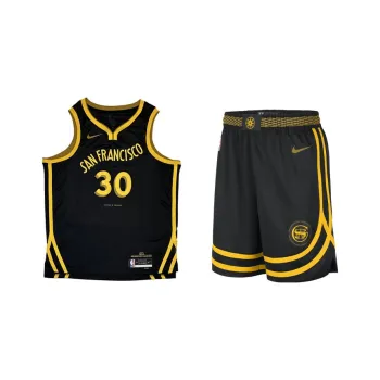 Nike NBA Basketball Suit SW Fan Edition 23-24 Season Golden State Warriors Curry Size 30 Men's Black