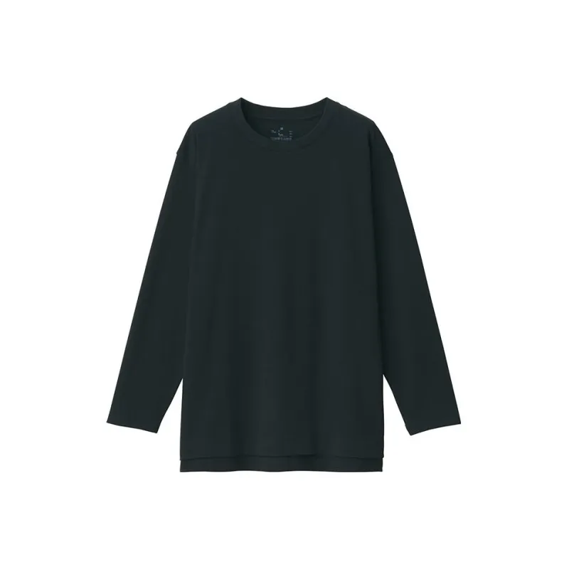 MUJI Drop Shoulder Sleeve T-Shirt Women's-1