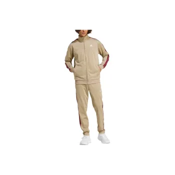 Adidas COLORBLOCK SMALL LOGO TRICOT COLORBLOCK TRACK SUIT Casual Sportswear Men's White