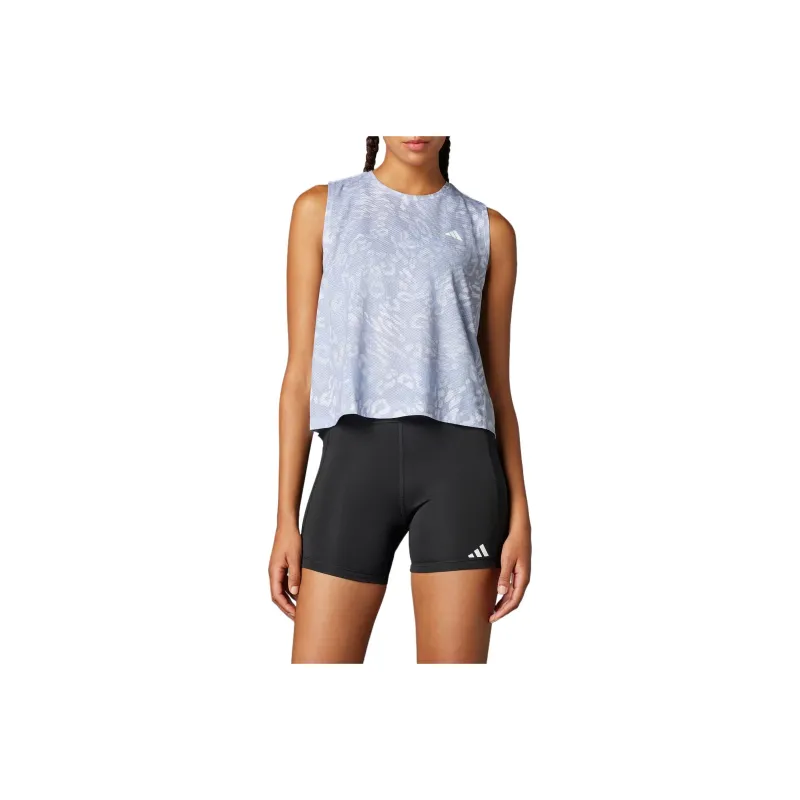 Adidas Free Shipping With AdiClub Own The Run Climacool 3 Stripes Tank Top-0