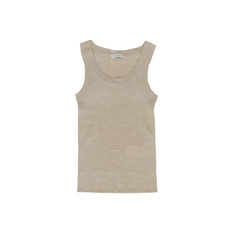 MaxMara Eliadi Sleeveless Knitted Top-0