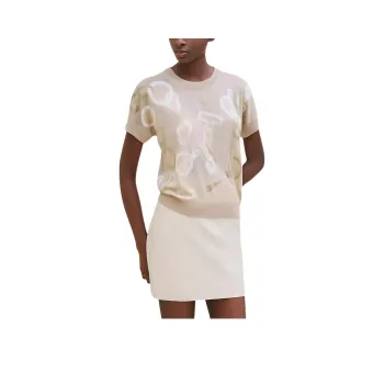 HERMES Sweaters Women's Beige
