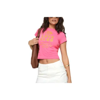PRINCESS POLLY T-Shirt Women's PINK/Pink