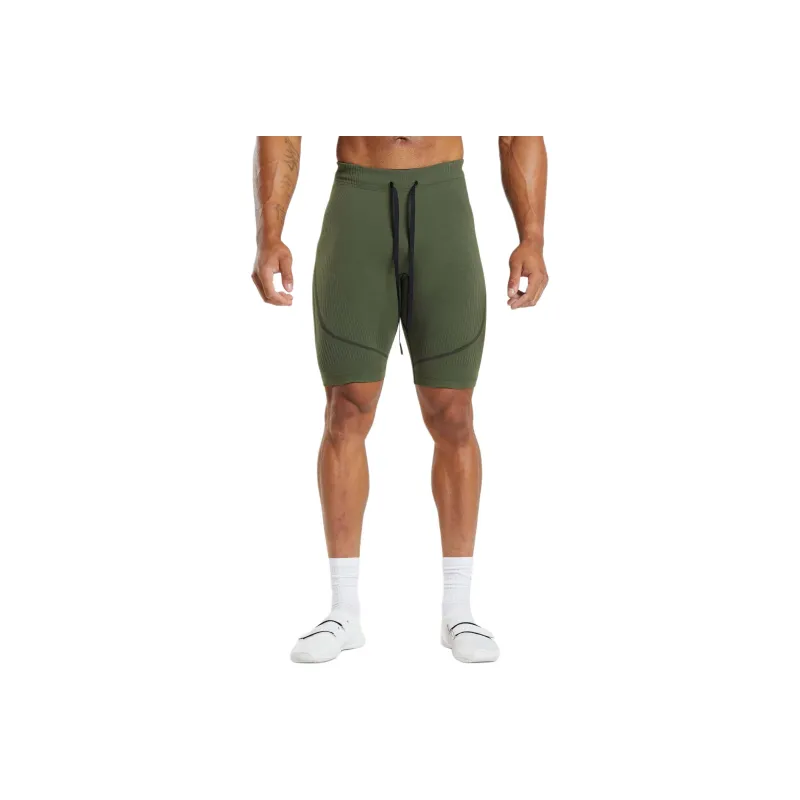 GYMSHARK 315 SEAMLESS SHORTS Sports Shorts Men's Green-0