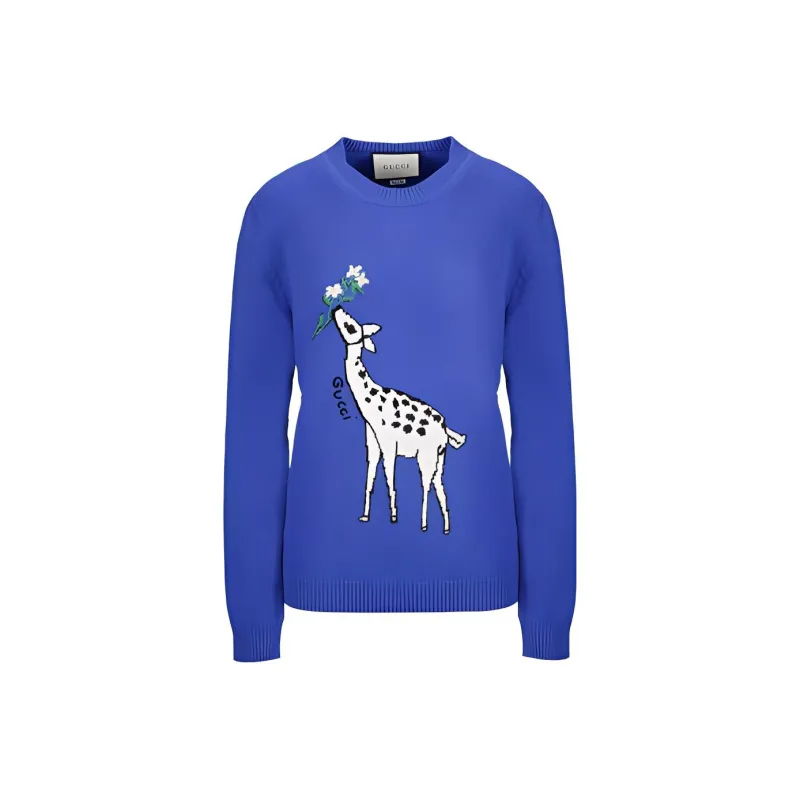 GUCCI Sweaters Women's Royal Blue-0