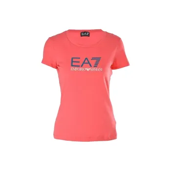 EMPORIO ARMANI EA7 T Shirts Women's Rouge Red