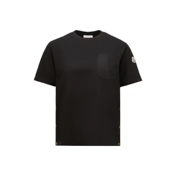 Moncler Pocket Detailed Crewneck T Shirt