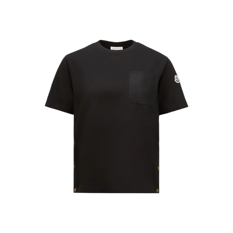 Moncler Pocket Detailed Crewneck T Shirt-0