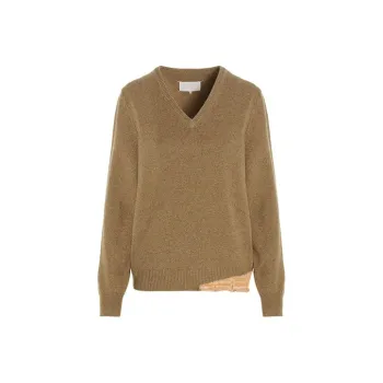 Maison Margiela Panel Detailed Knit Jumper