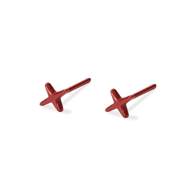 DODOGOGO Ceramic Stud Earrings Unisex-6