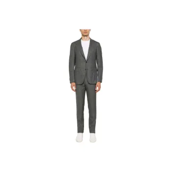 Canali Checked Single-breasted Suit