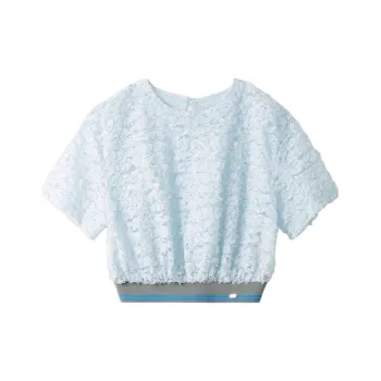 Lily Brown Crop Tops Women's