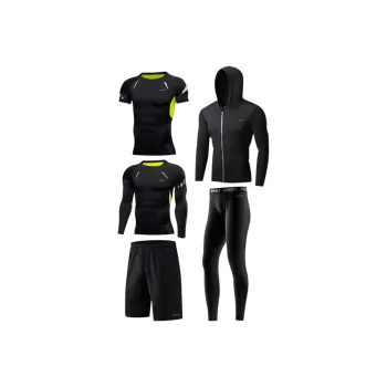 MESUCA Fitness Set Men's Black & Green