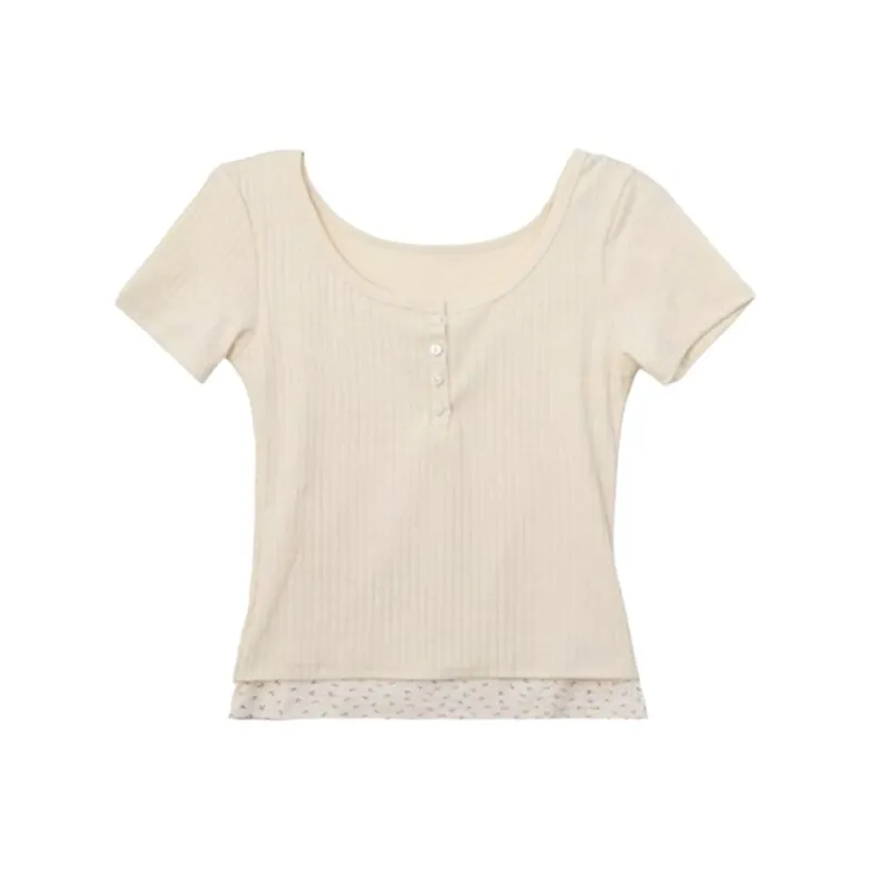 Mu Xiao Xin T Shirts Women's-0