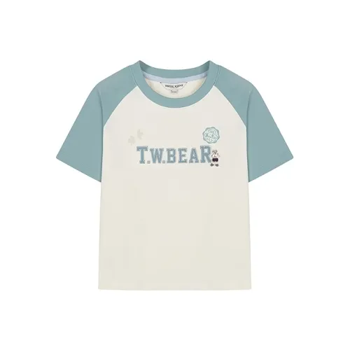 Teenie Weenie Raglan Sleeve T Shirt Women's Ivory
