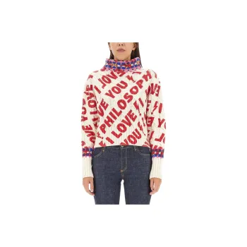 PHILOSOPHY DI LORENZO SERAFINI I Love You Philosophy Jumper