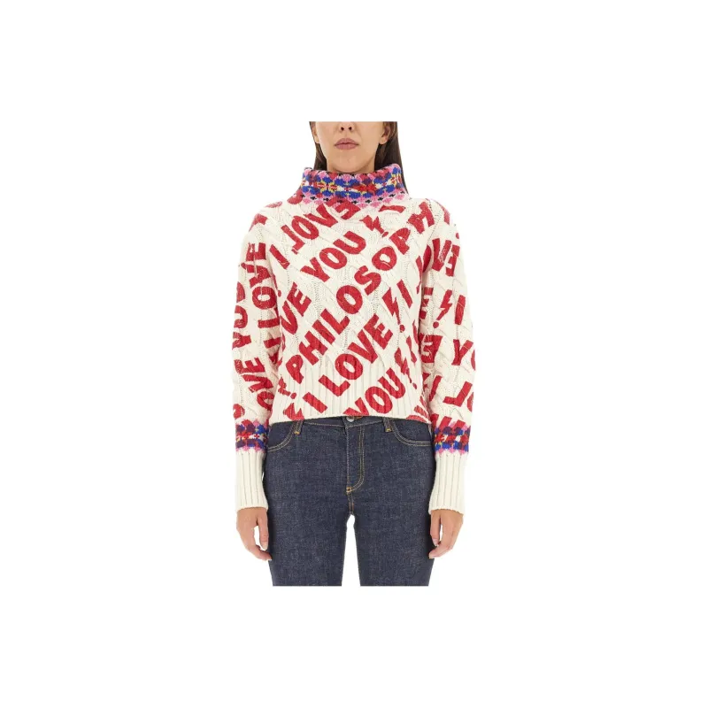 PHILOSOPHY DI LORENZO SERAFINI I Love You Philosophy Jumper-0