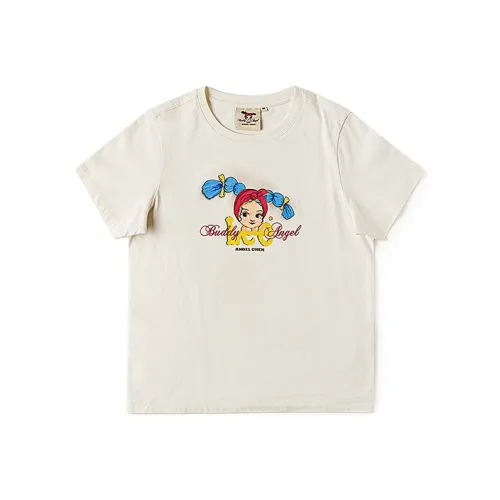 Lee T Shirts Women's Raw White