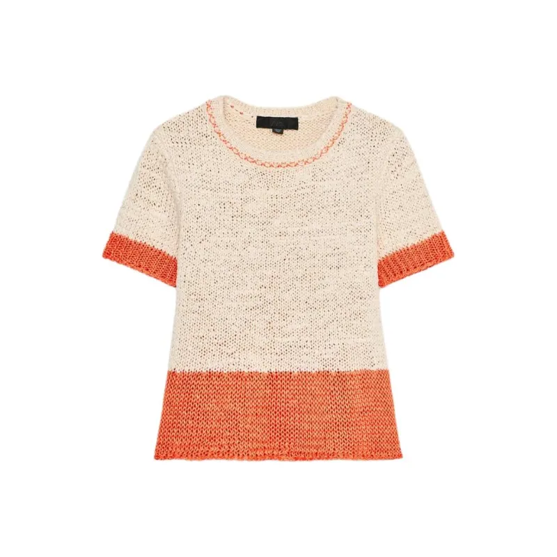 ZARA T Shirt Women's Light Beige-0
