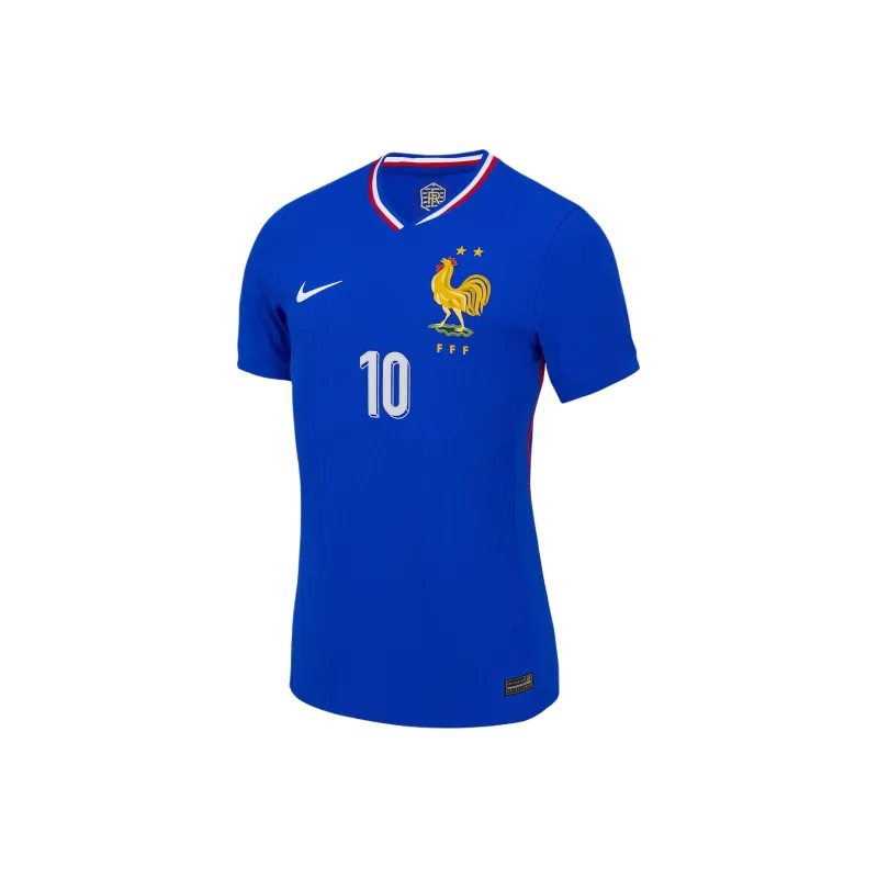 Nike Kylian Mbappé France National Team 2024 Match Home Men's Nike Dri FIT Adv Soccer Jersey-0