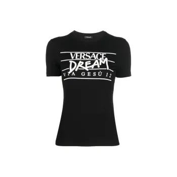 VERSACE T Shirts Women's Black