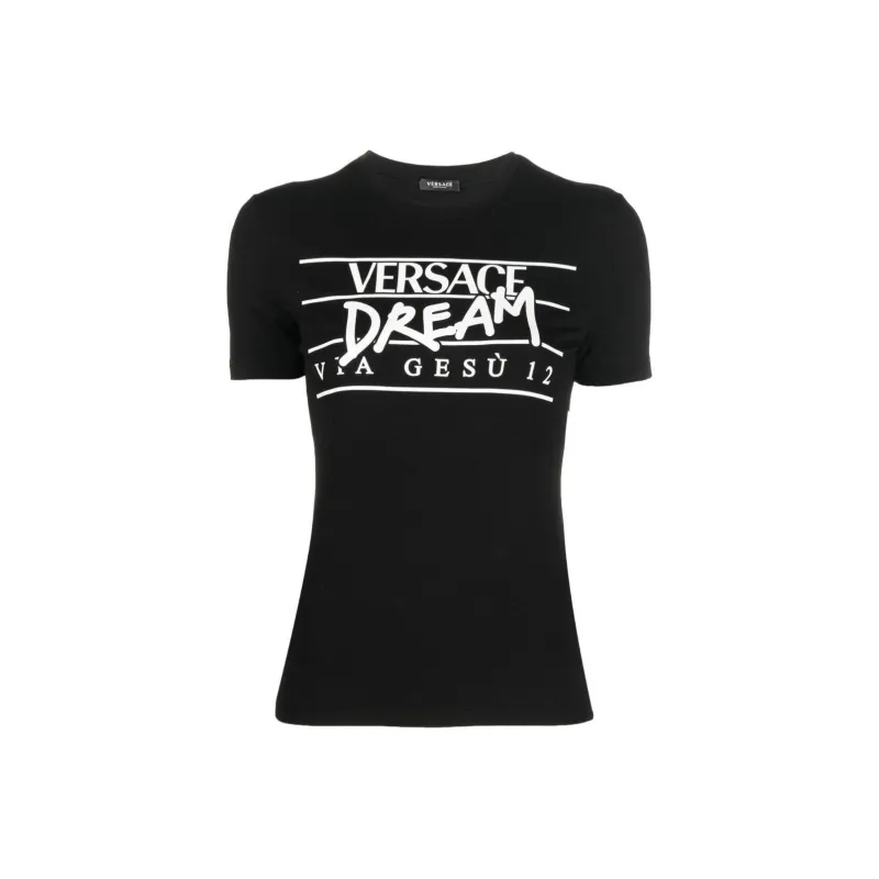 VERSACE T Shirts Women's Black-0