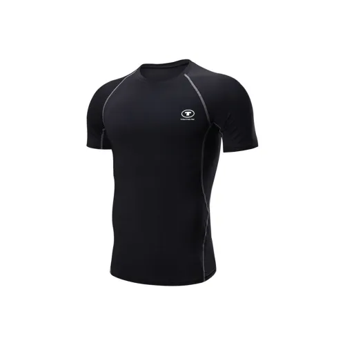 TOM TAILOR SS24 Workout Clothing Men's Black