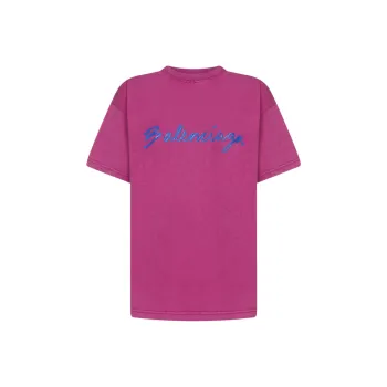 Balenciaga Logo print Cotton T shirt
