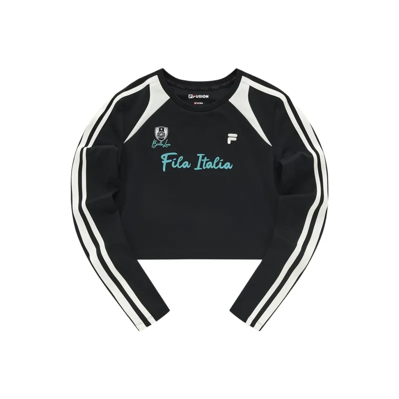 FILA FUSION Sweatshirt Women's Jet Black-0