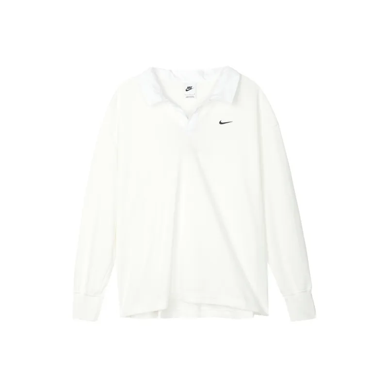 Nike Drop Shoulder Sleeve T Shirt Women's White-0
