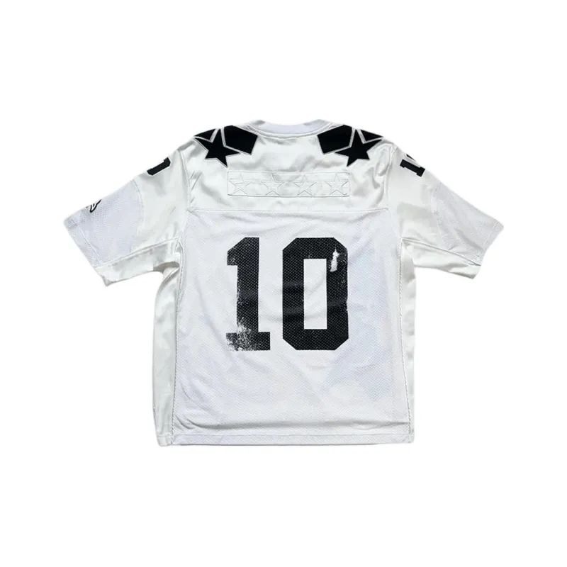 Jaded London SS24 Perfect 10 Football Jersey Fantasy Store Collection Soccer Jerseys Men's White/White-0