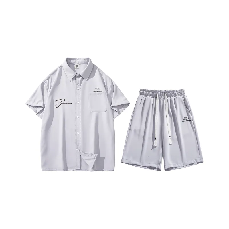 Crayon Shinchan Shirt Matching Set Unisex-8