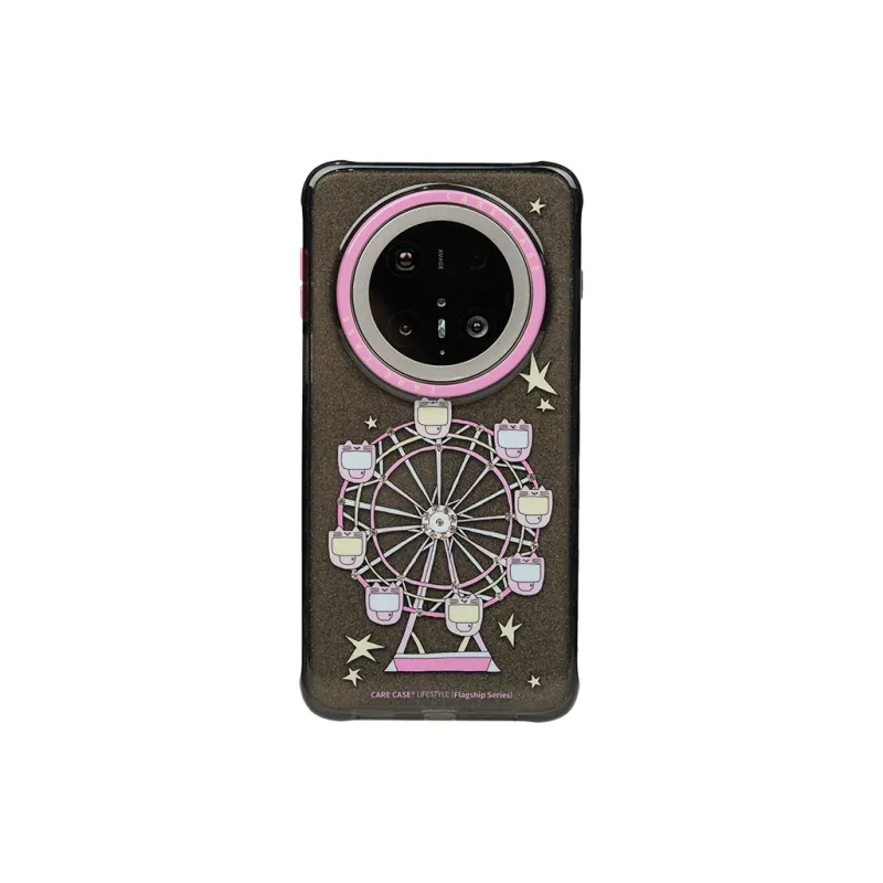 CARECASE TPU Material Original Design Diamond Ferris Wheel Phone Case Compatibility Huawei Mate60/Pura70-0