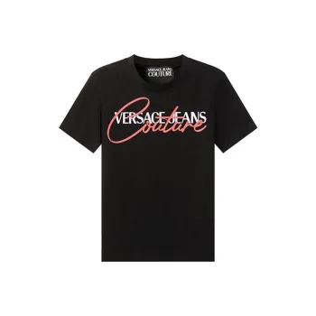 VERSACE JEANS COUTURE SS22 T Shirt Women's Black