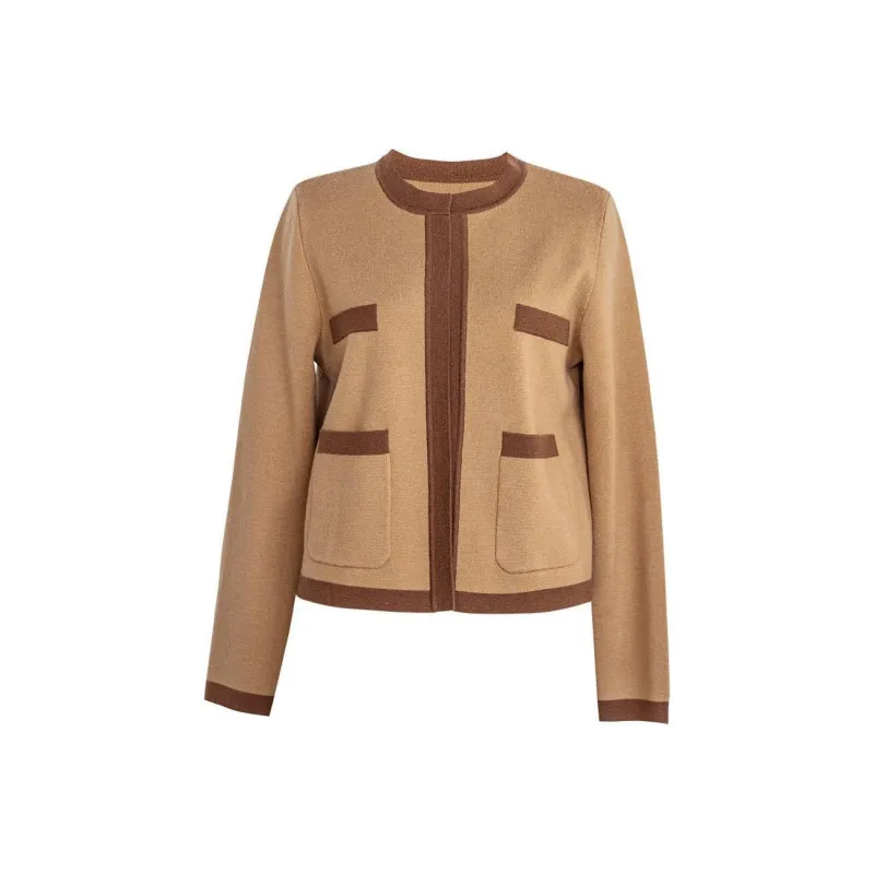 ROEYSHOUSE Sweater Women's Camel Brown-0