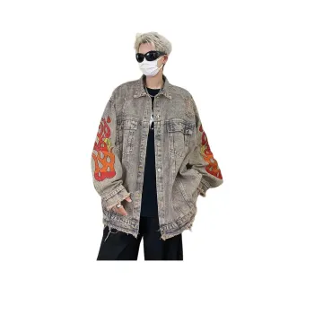 SIL VITIN Denim Jacket Unisex Blue