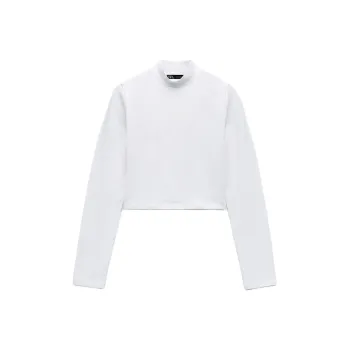 ZARA T-Shirts Women's White