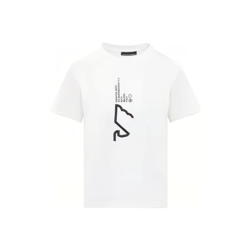 EMPORIO ARMANI T Shirts Women's White-0