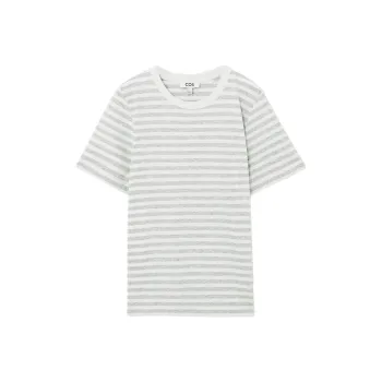 COS T-Shirts Women's White/Gray