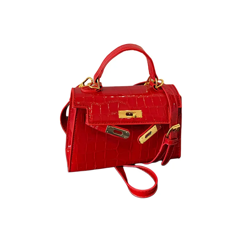 ROSEDAWN PU Handbag Regular Women's Elegant Black-10