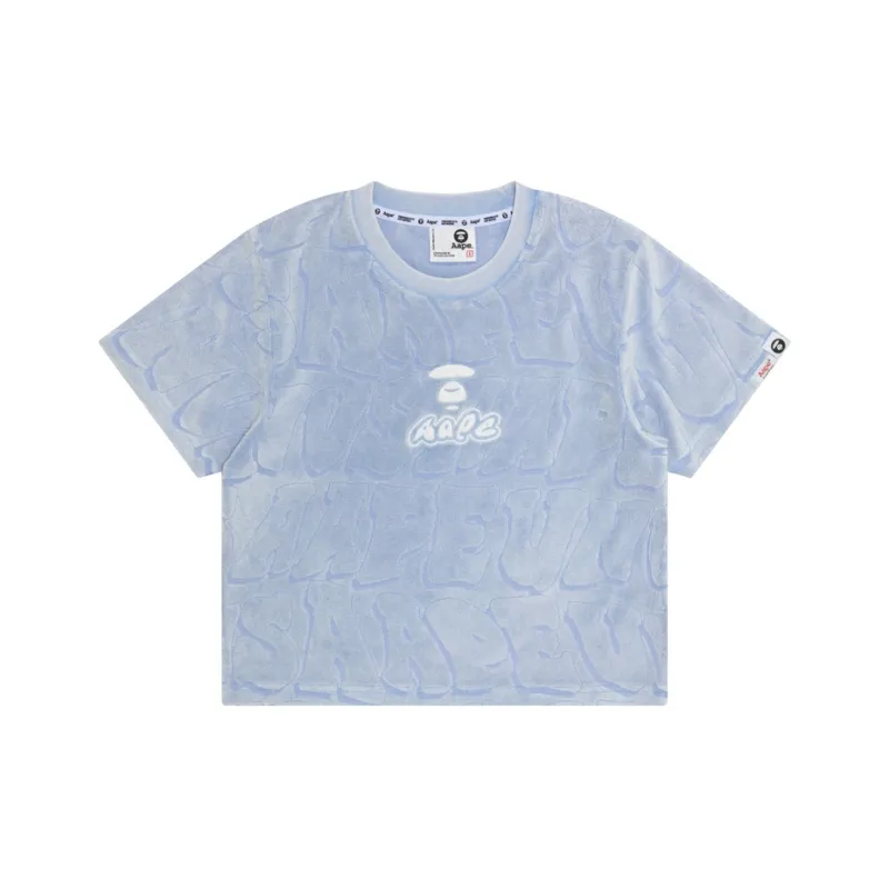 Aape Logo embellished T shirt-0
