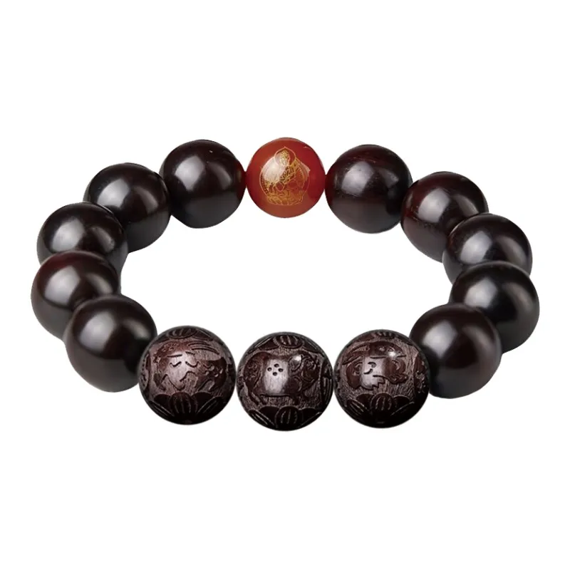 Yi Mingju Rosewood Bracelets Unisex-11