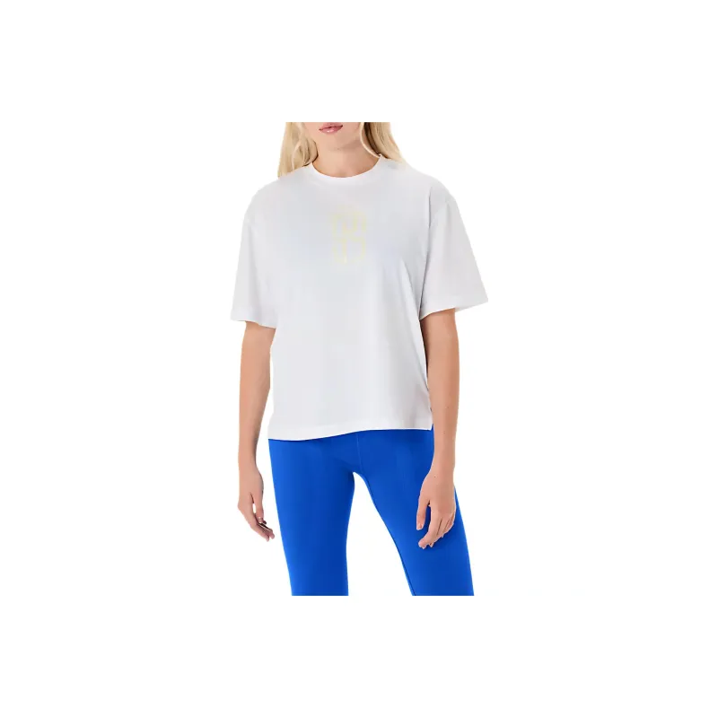 Asics NAGINOT T Shirt Women's Bright White-0