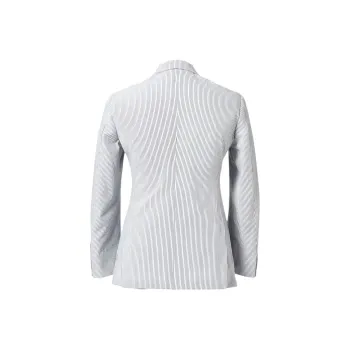 Beams Business Suits Men Gray White