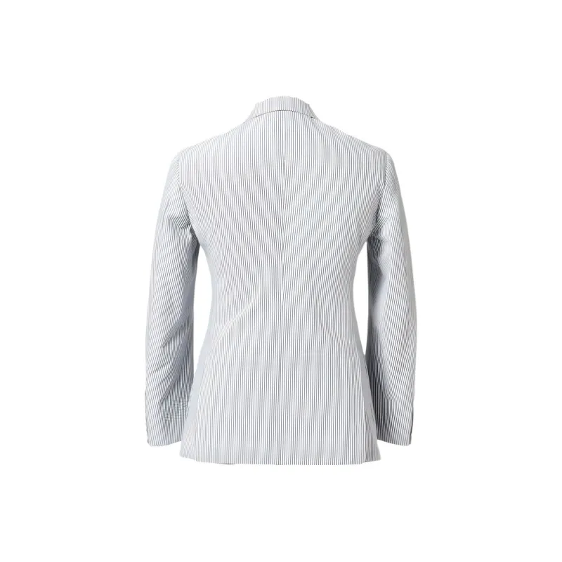 Beams Business Suits Men Gray White-0