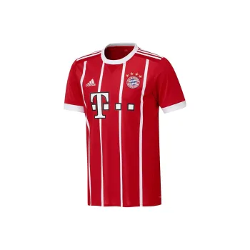 Adidas Soccer Jerseys Bayern Munich Black 17 18 Season Home Ball Fan Version Men's Red