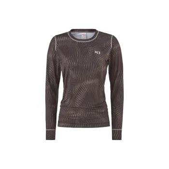 KARI TRAA T Shirt Women's Brown