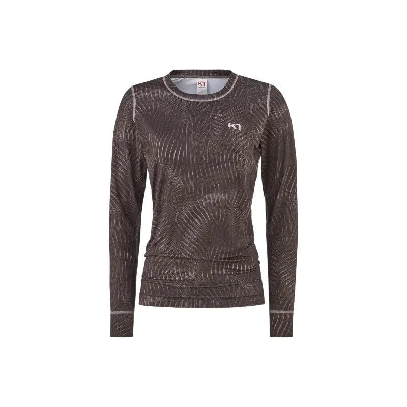 KARI TRAA T Shirt Women's Brown-0
