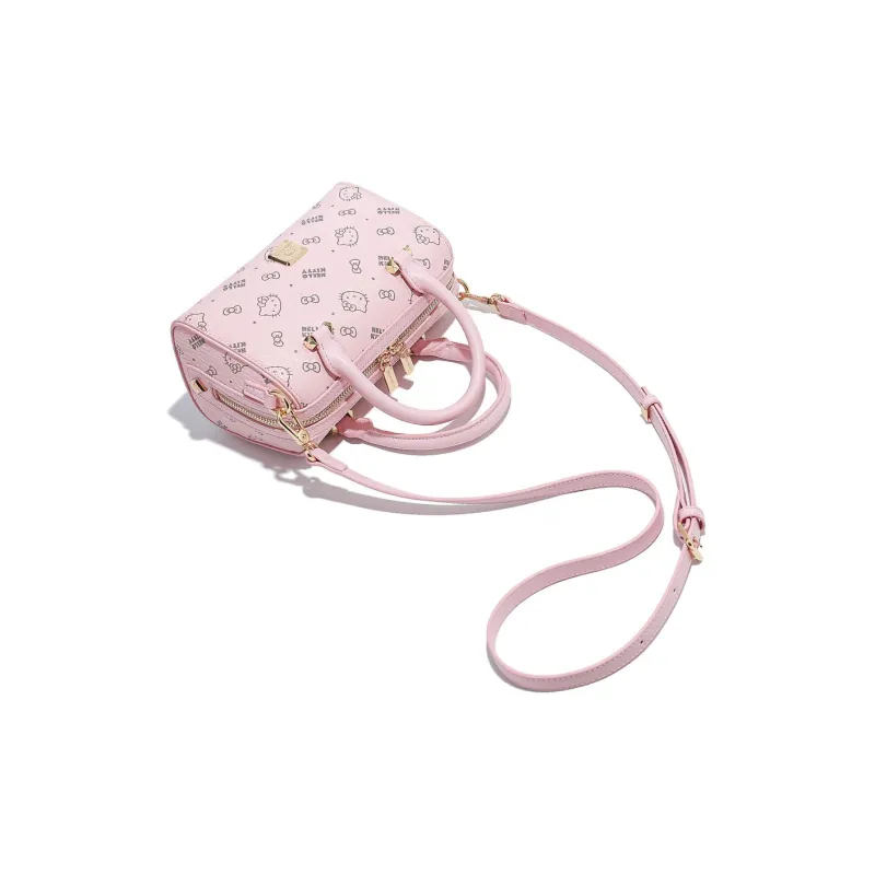 MESUCA Sanrio, Hello Kitty, Collaboration Kitty Series PU Handbag Women's Multicolor-4